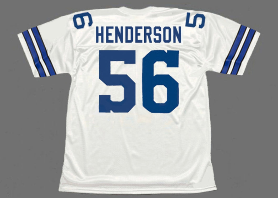 Thomas Hollywood Henderson Dallas Cowboys Official NFL Custom Mitchell & Ness Jersey white