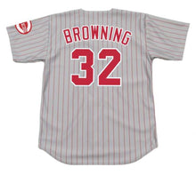Tom Browning Cincinnati Reds Official MLB Majestic Jersey