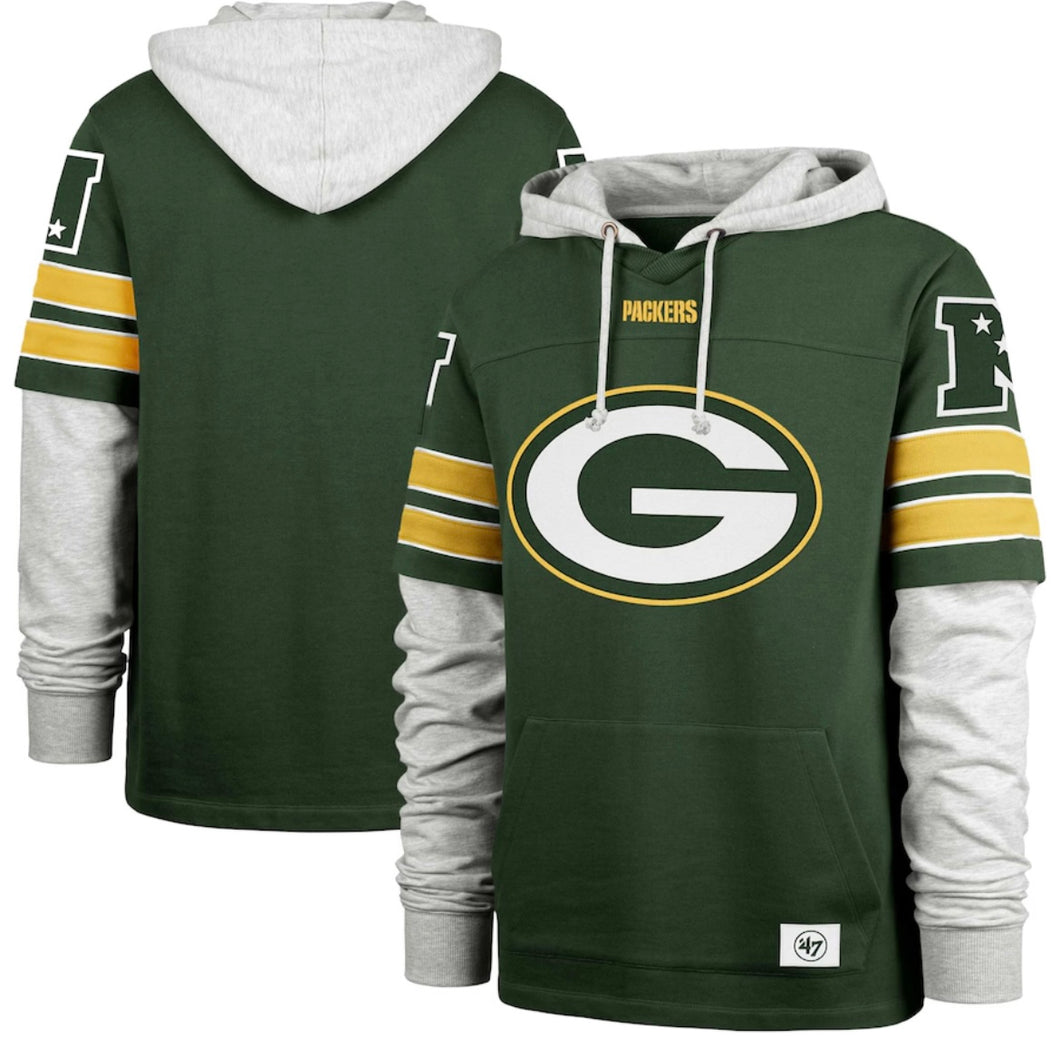 Green Bay Packers Official NFL 47 brand hoodie