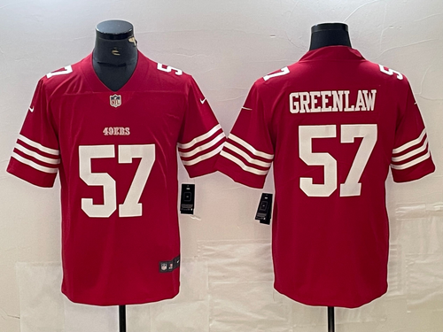 Dre Greenlaw San Francisco 49ers Nike NFL Jersey red