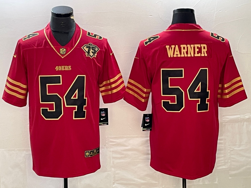 Fred Warner San Francisco 49ers Official NFL Jersey Nike