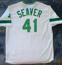 Tom Seaver 1981 Cincinnati Reds St. Patrick’s Day Official MLB Mitchell & Ness Jersey