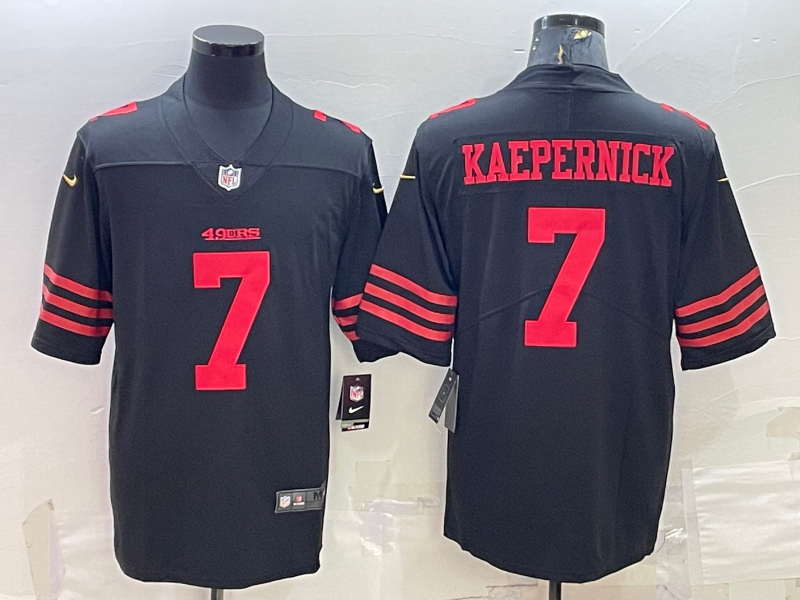 Colin Kaepernick San Francisco 49ers black Nike NFL Jersey