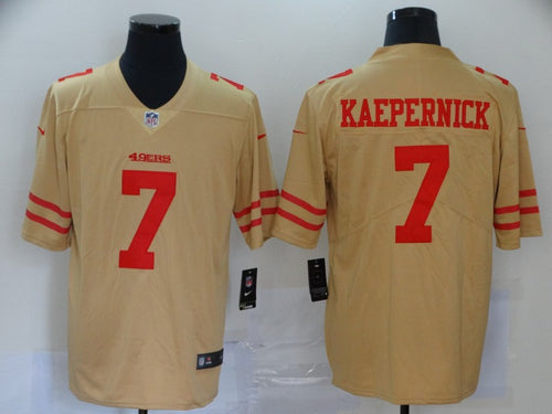 Colin Kaepernick San Francisco 49ers GOLD Nike NFL Jersey