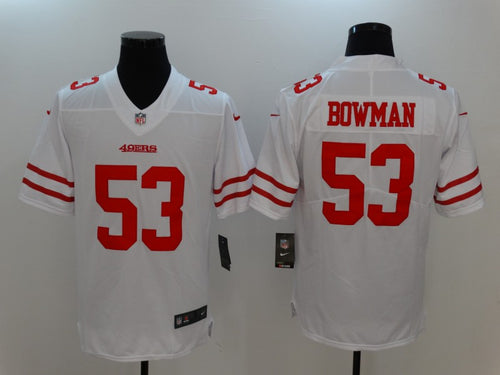 NaVorro Bowman San Francisco 49ers WHITE Nike NFL Jersey