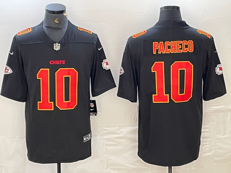 thumbnail image 2 of Isiah Pacheco #10 Kansas City Chiefs Men's Stitched Jersey – Unbranded Fan Gear 2 of 3