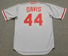 Eric Davis 1987 Cincinnati Reds Official MLB Majestic Jersey