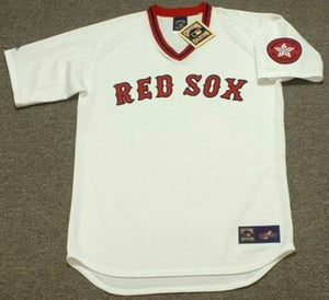 Luis Tiant 1975 Boston Red Sox Official  MLB Majestic Jersey (Copy)