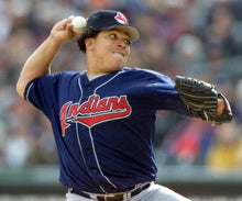 Bartolo Colon Cleveland Indians Official MLB Majestic Jersey