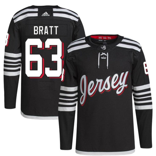 Jesper Bratt YOUTH KIDS New Jersey Devils Official NHL Adidas Jersey