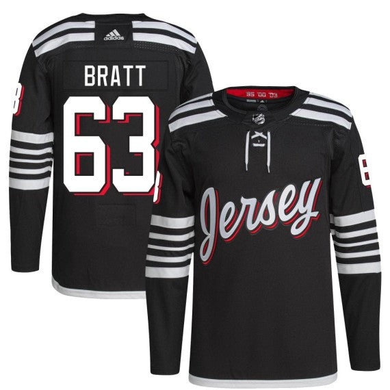 Jesper Bratt YOUTH KIDS New Jersey Devils Official NHL Adidas Jersey