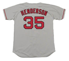 Rickey Henderson Boston Red Sox Official MLB Majestic Jersey