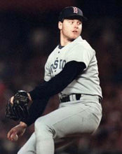 Roger Clemens 1987 Boston Red Sox Official MLB Majestic Jersey gray
