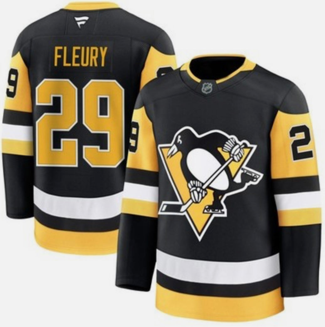 Marc-Andre Fleury YOUTH KIDS Pittsburgh Penguins Official NHL Jersey
