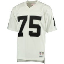 Howie Long Oakland Raiders NFL Mitchell & Ness Jersey White