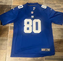 Víctor Cruz New York Giants autographed Nike NFL jersey COA Photo signing