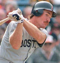 Wade Boggs 1987 Boston Red Sox Official MLB Majestic Jersey gray