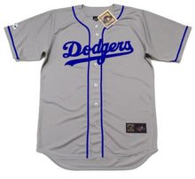 Any Name & Number Customized Brooklyn Dodgers Official MLB jersey Majestic gray