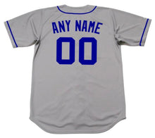 Any Name & Number Customized Brooklyn Dodgers Official MLB jersey Majestic gray