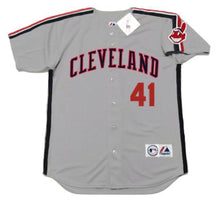 Charles Nagy Cleveland Indians Official MLB Majestic Jersey