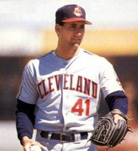 Charles Nagy Cleveland Indians Official MLB Majestic Jersey