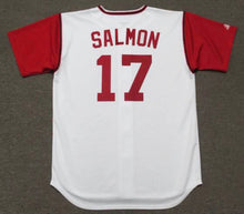 Chico Salmon Cleveland Indians Official MLB Majestic Jersey
