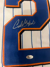 Carlos Delgado autographed New York Mets jersey COA & Photo Signing