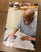 Carlos Delgado autographed New York Mets jersey COA & Photo Signing