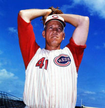 Joe Nuxhall Cincinnati Reds Official MLB Majestic Jersey