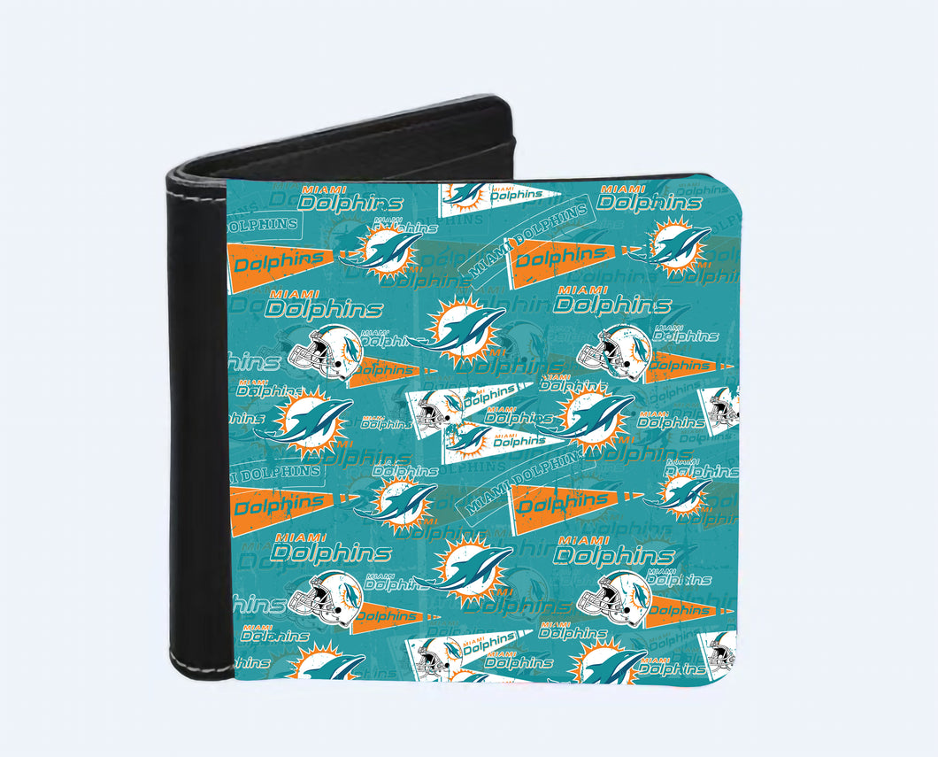 Miami Dolphins Team logo NFL Wallet