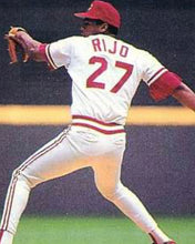 Jose Rijo Cincinnati Reds Official MLB Majestic Jersey