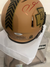Patrick Mahomes Autographed Kansas City Chiefs Salute to Service Mini Helmet with COA