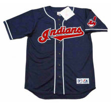 David Justice Cleveland Indians Official MLB Majestic Jersey