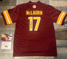 Terry McLaurin autographed Washington Commanders Nike NFL jersey Photo Signing & COA