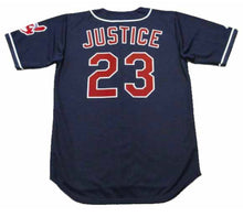 David Justice Cleveland Indians Official MLB Majestic Jersey