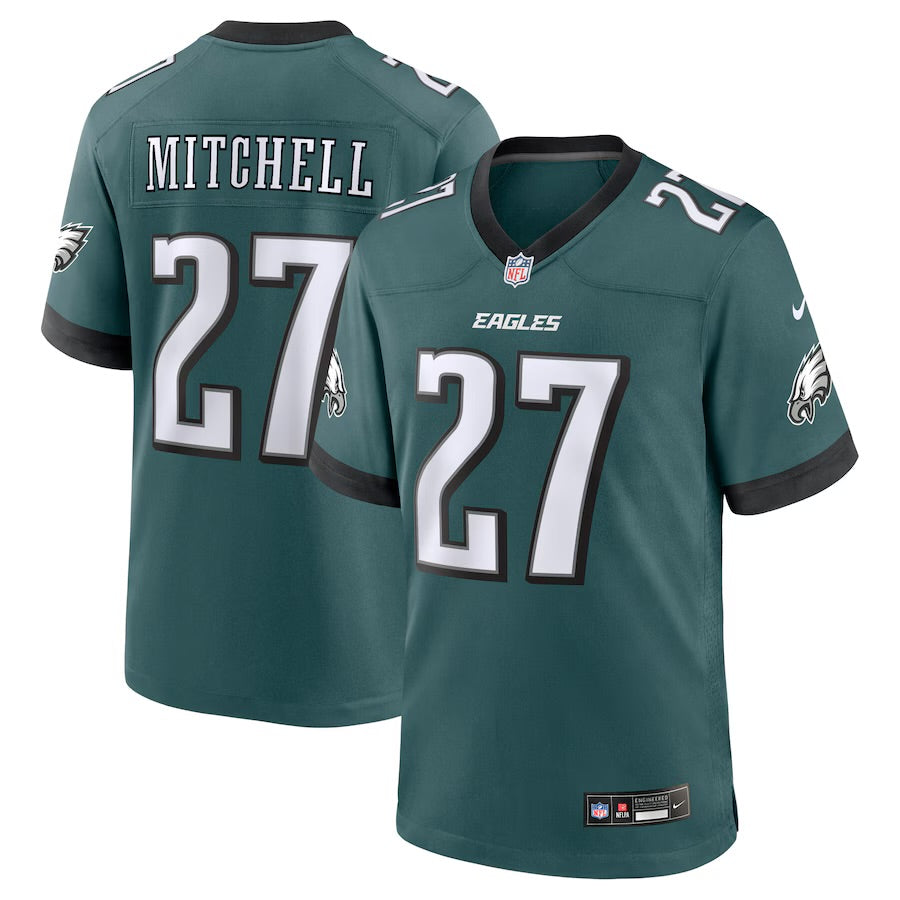 Quinyon Mitchell Philadelphia Eagles Nike NFL Jersey green
