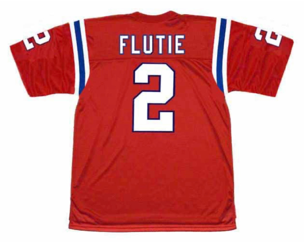 Doug Flutie New England Patriots Official  NFL Mitchell & Ness Jersey