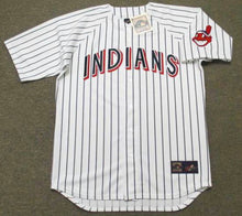 Dean Chance Cleveland Indians Official MLB Majestic pinstripes Jersey