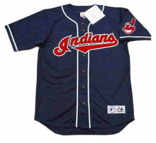 Dennis Martinez Cleveland Indians Official MLB Majestic Jersey
