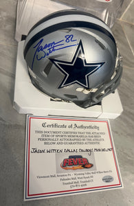 Jason Witten Autographed Dallas Cowboys Mini Helmet with COA