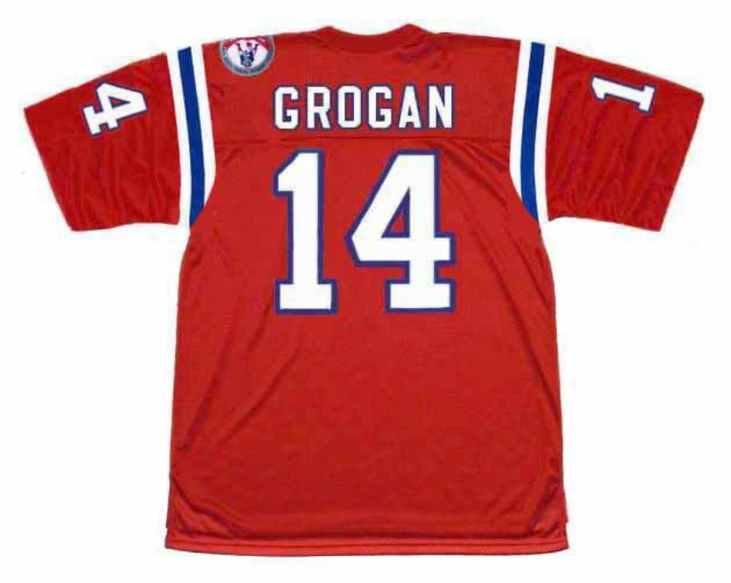 Steve Grogan 1984 New England Patriots Official NFL Mitchell & Ness Jersey