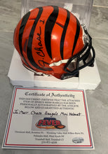 Ja’Marr Chase Autographed Cincinnati Bengals Mini Helmet with COA