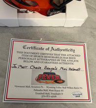 Ja’Marr Chase Autographed Cincinnati Bengals Mini Helmet with COA