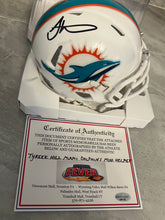 Tyreek Hill Autographed Miami Dolphins Mini Helmet with COA