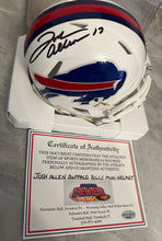 Josh Allen Autographed Buffalo Bills Mini Helmet with COA