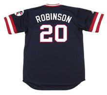 Frank Robinson Cleveland Indians Official MLB Majestic Jersey