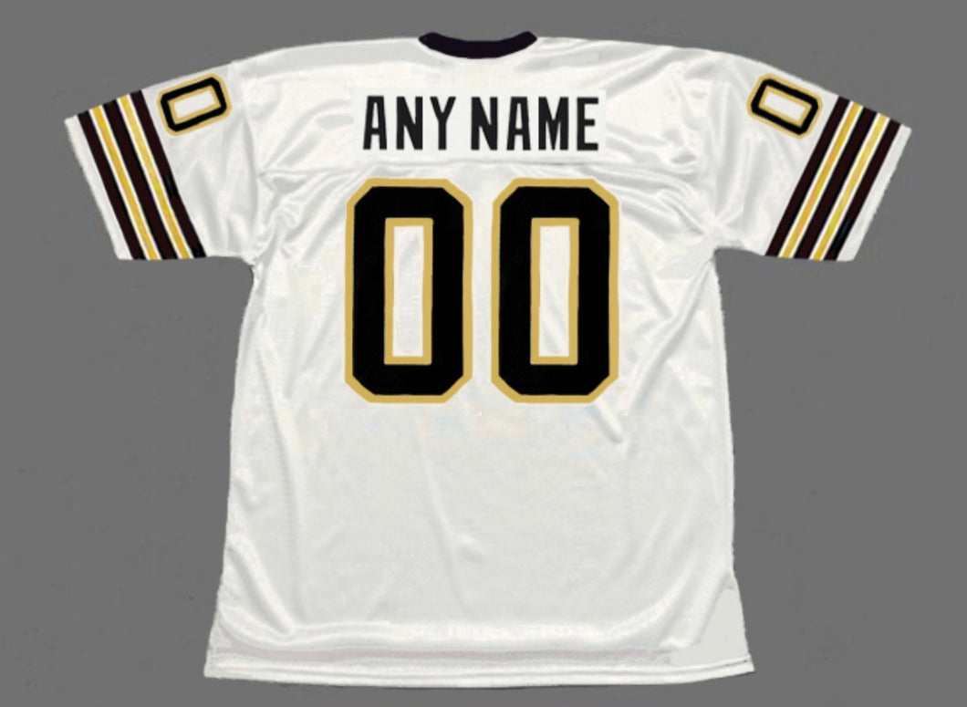 Any name & Number 1970’s 80’s New Orleans Saints NFL Mitchell & Ness Jersey white