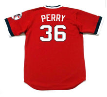 Gaylord Perry Cleveland Indians Official MLB Majestic Jersey
