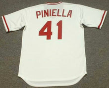 Lou Piniella 1990 Cincinnati Reds Official MLB Majestic Jersey