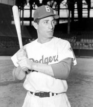 CARL FURILLO Brooklyn Dodgers Official MLB Majestic Jersey